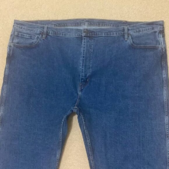 NWOT LEVI’S Men’s Workwear Fit Blue Denim Jeans Size 56x32 - Picture 2 of 10